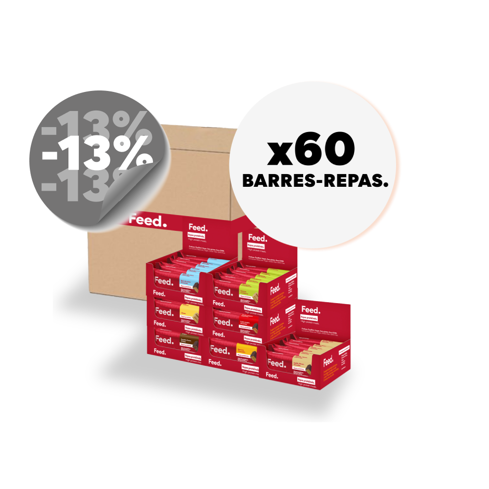 Large format 60 protein meals.
