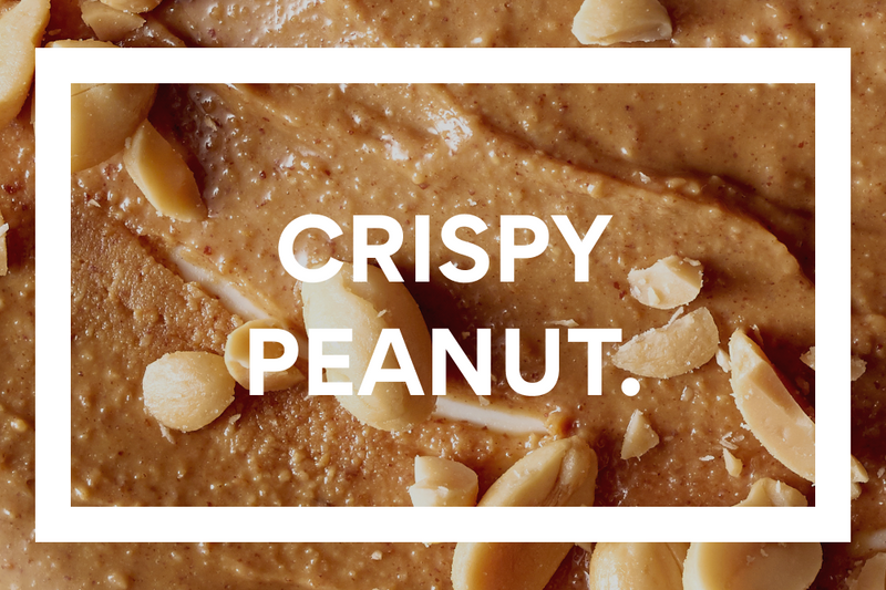 Crispy. Peanut. 