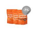 Pack 3 sachets. Vegetable protein.