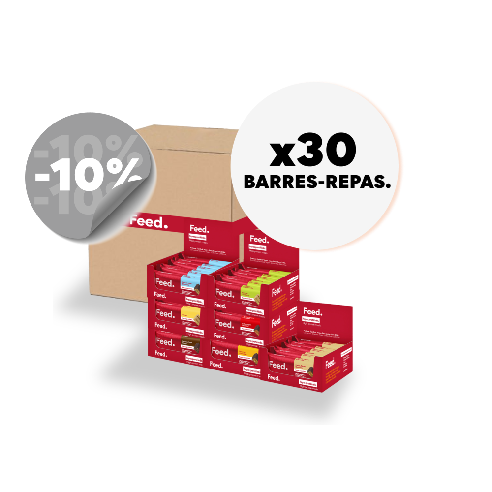 Large format 30 protein meals.