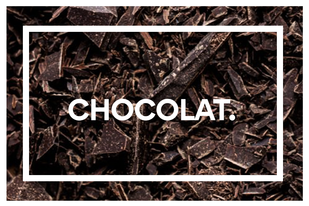 Chocolate. Brownie. 