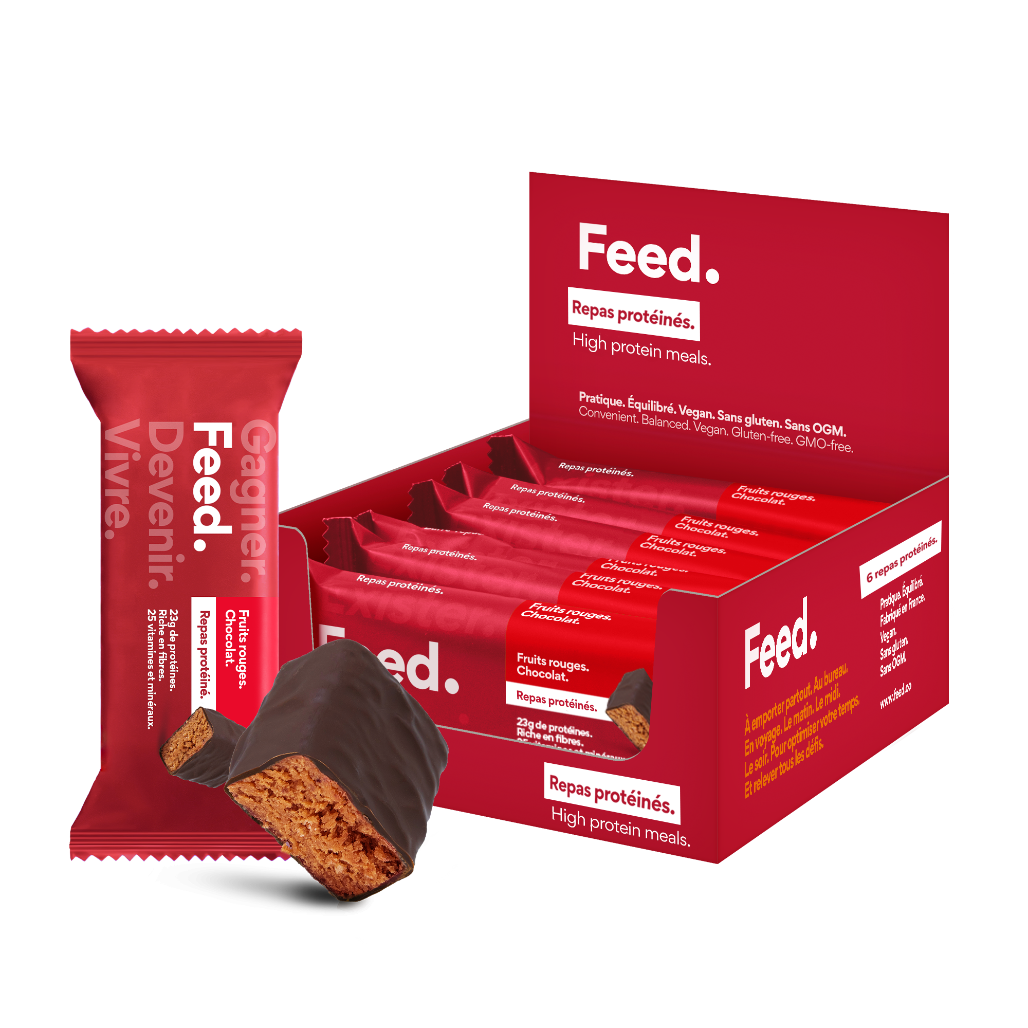 Red fruits. Chocolate. (RRP of Meal Bar / Original)